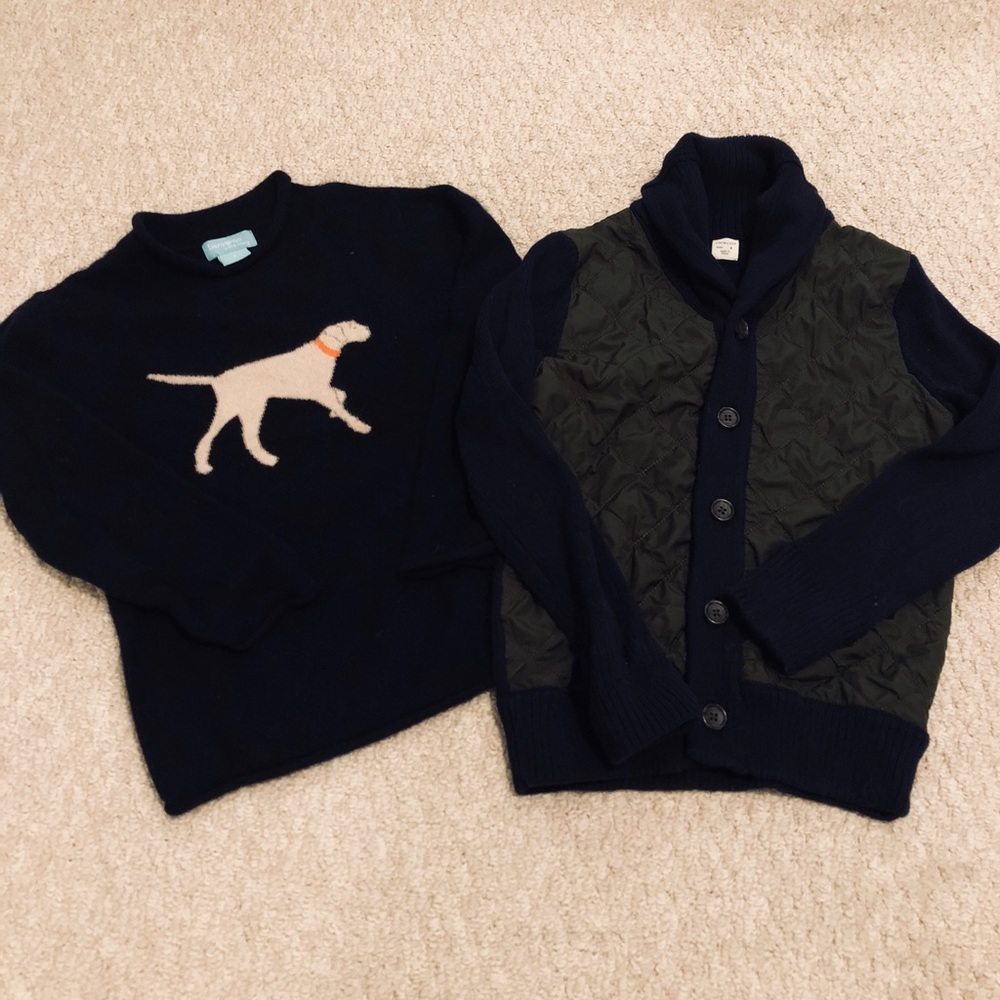 Boys Sweaters, Bam Bee No and Crewcuts